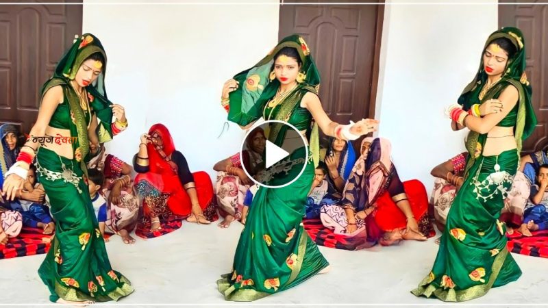 भोजपुरी गाने पर देसी भाभी ने साड़ी में किया बदनतोड़ डांस, देख सास भी हुई हैरान- वीडियो वायरल