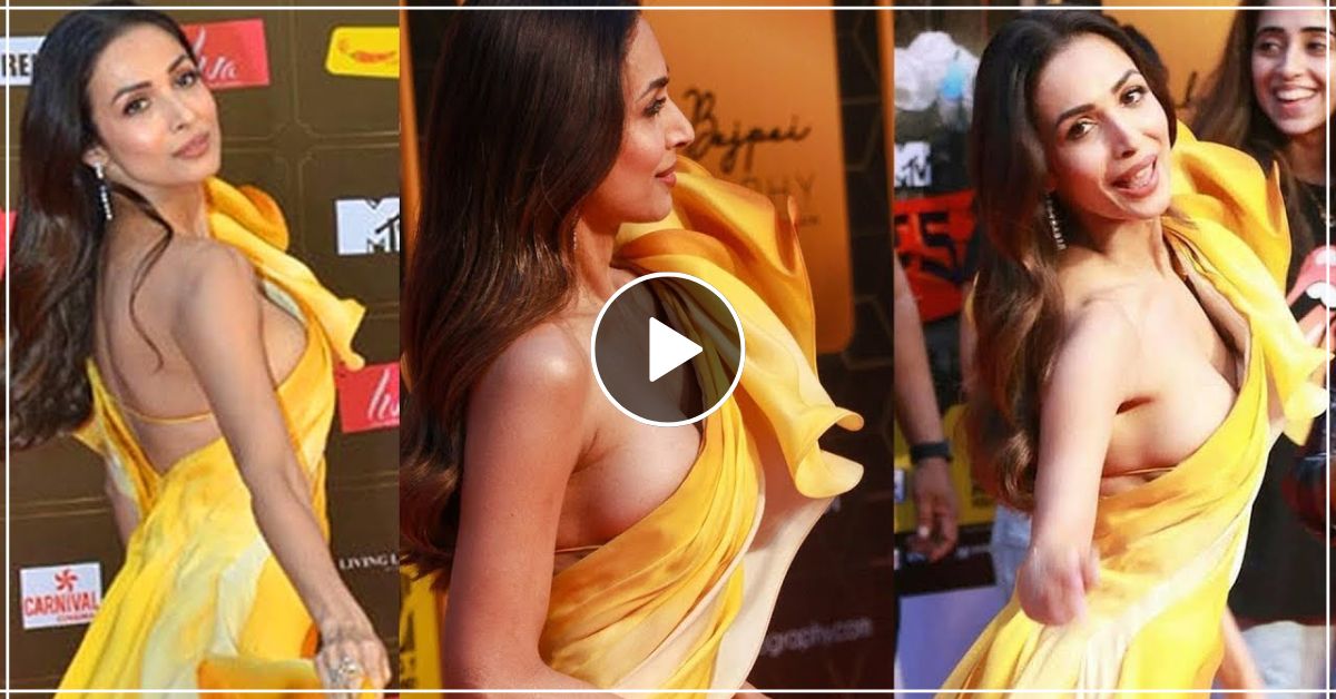 कैमरे के सामने मलाइका अरोड़ा ने पहना इतना खुला ड्रेस, गई ऊप्स मोमेंट का शिकार- वायरल हुआ वीडियो